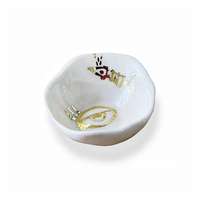 Mini cuenco de cerámica Ventura Carrusel VI - Le Voilà. Tienda de decoración en Sevilla